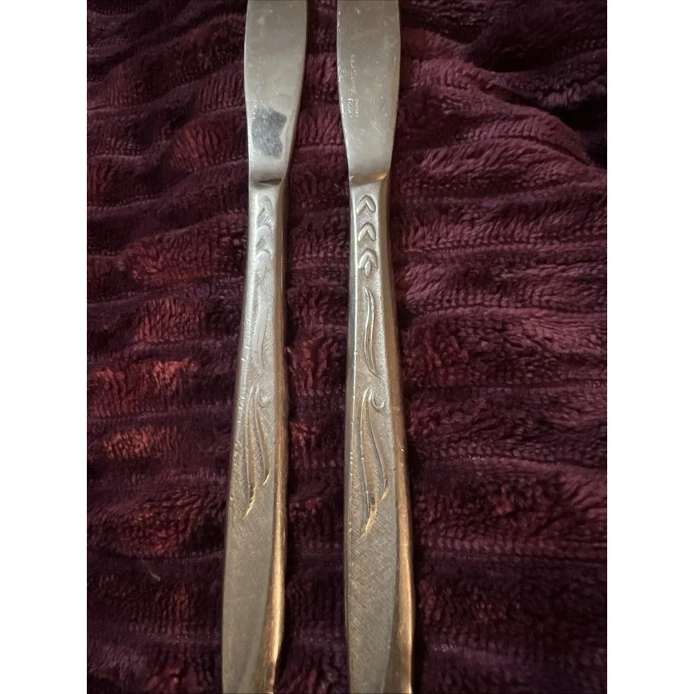EKCO ETERNA Mary Jane Stainless Dinner Knives 8.25